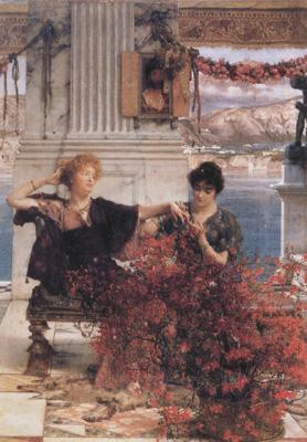 Alma-Tadema, Sir Lawrence Love's Jewelled Fetter (mk23) china oil painting image